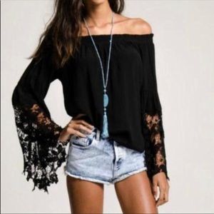 Muche et Muchette off shoulder top
